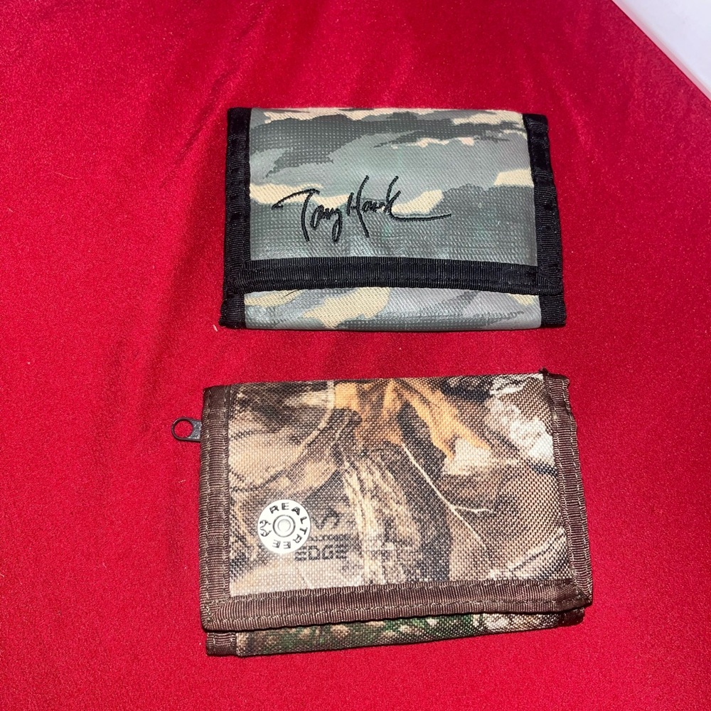 Tony Hawk Camouflage Wallet Duo